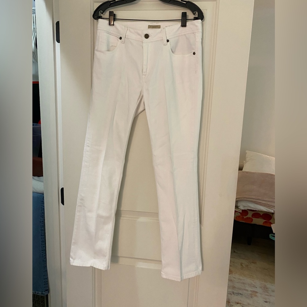 BURBERRY Grit Womens Size 31 R White Jeans